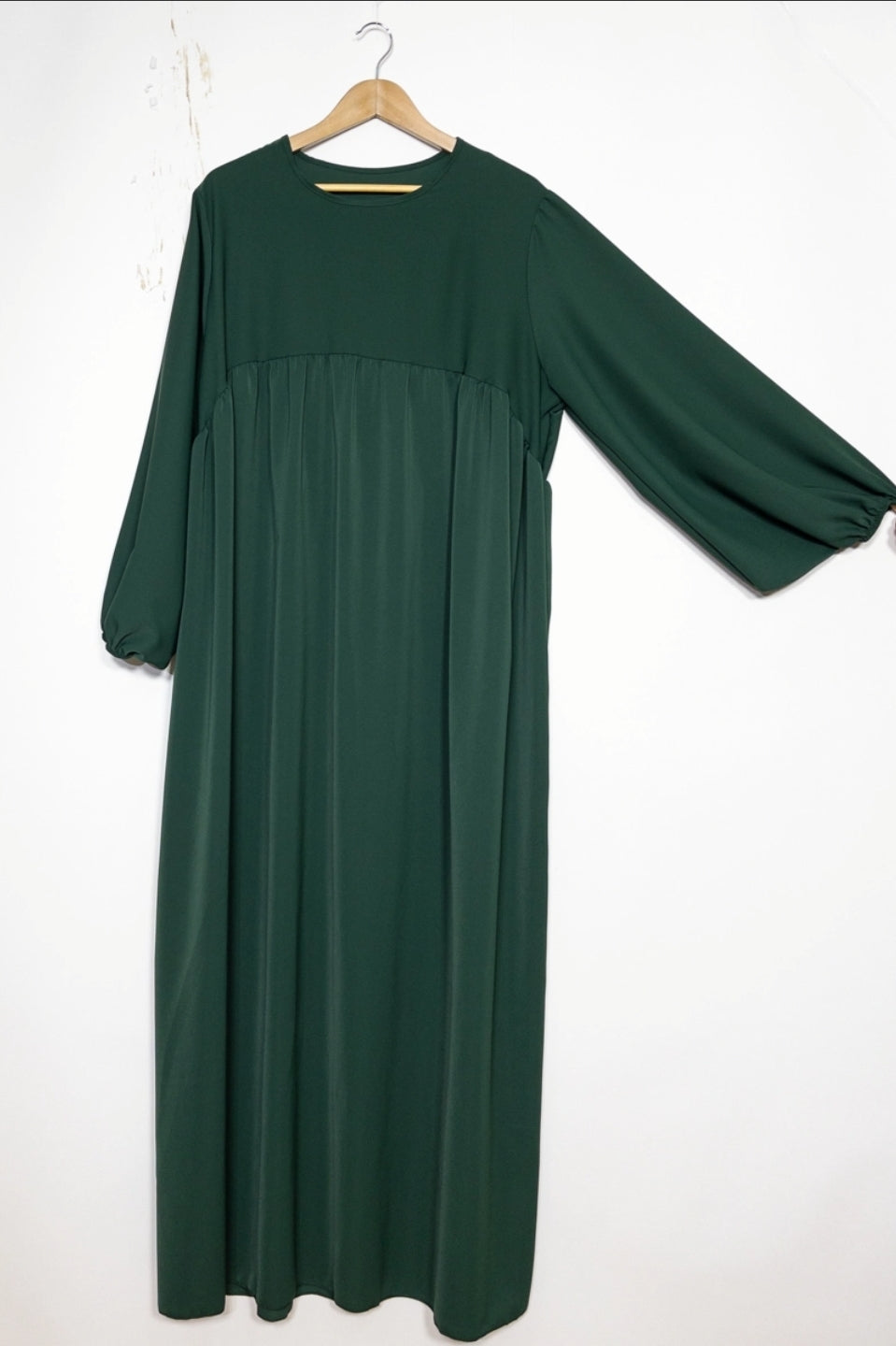 Abaya Lina mit Puffärmeln Jazzstoff