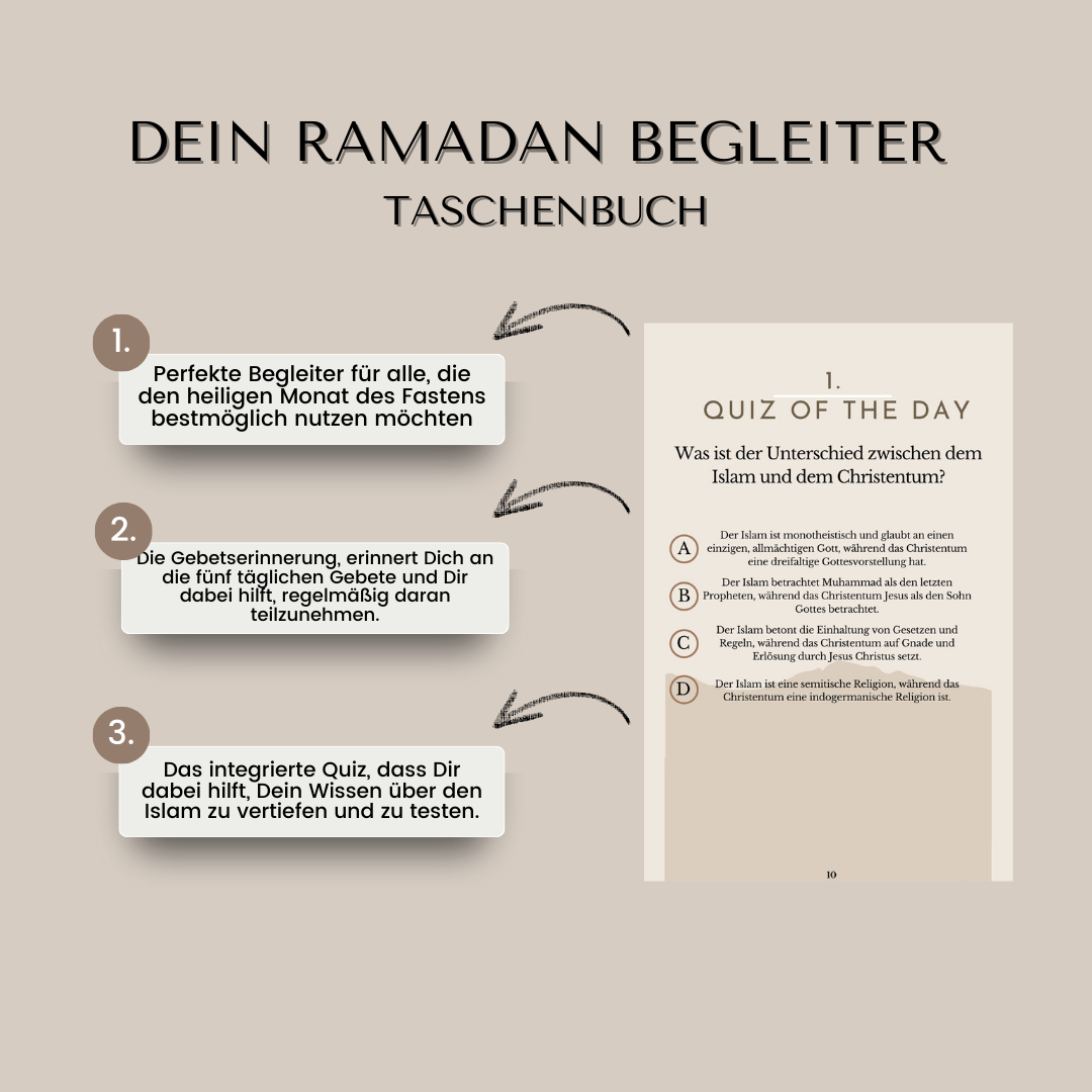 Dein Ramadan Begleiter - Taschenbuch