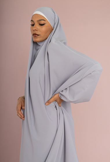 Jilbab set Nadia met Medina zijden rok